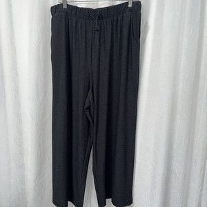 Old Navy Active Women's Breathe On Pants Dark Gray Wide Leg Size XL Nwot